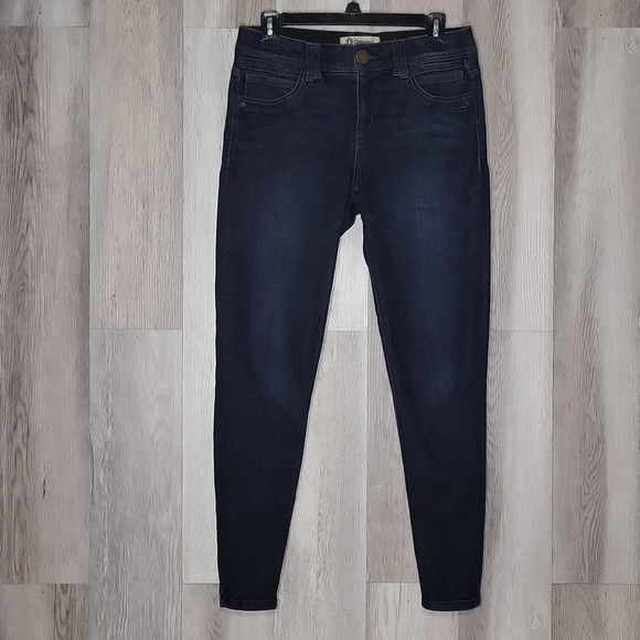 🛍Democracy Womens 6 Ab Technology Dark Wash Blue Skinny Denim Jeans‎ Casual - Picture 1 of 9